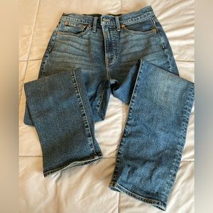 EUC Madewell high rise the perfect vintage jean Sz 28